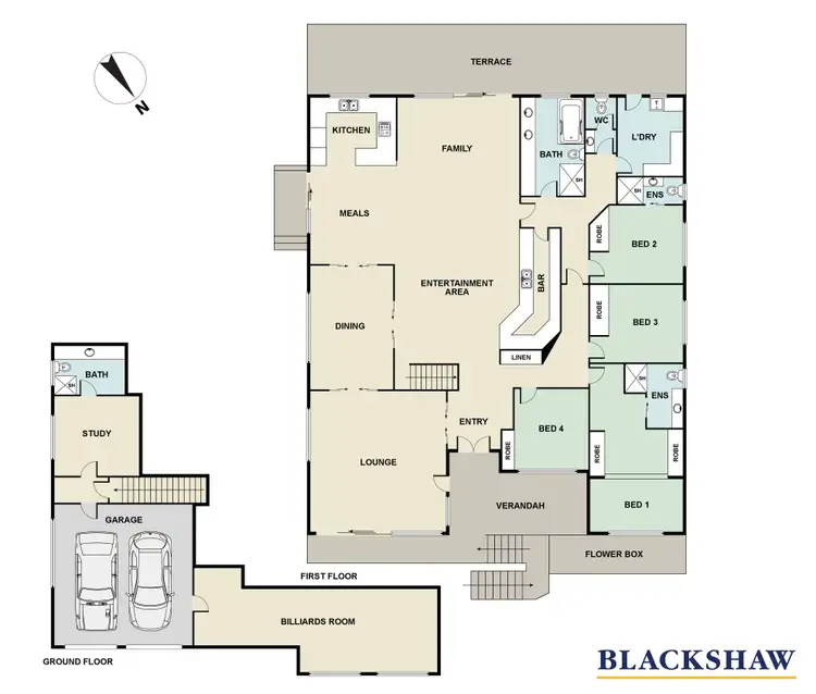 Floorplan of Homely house listing, 55 Endeavour Street, Red Hill ACT 2603