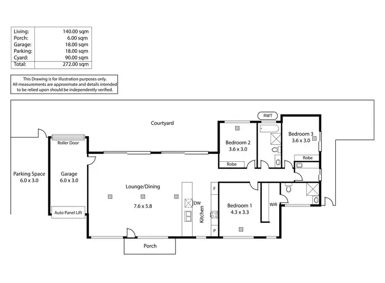 Floorplan of Homely house listing, 14A Conyngham Street, Glenside SA 5065