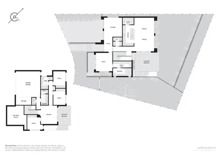 Floorplan of Homely townhouse listing, 3B Tudawalli Place, Chapman ACT 2611