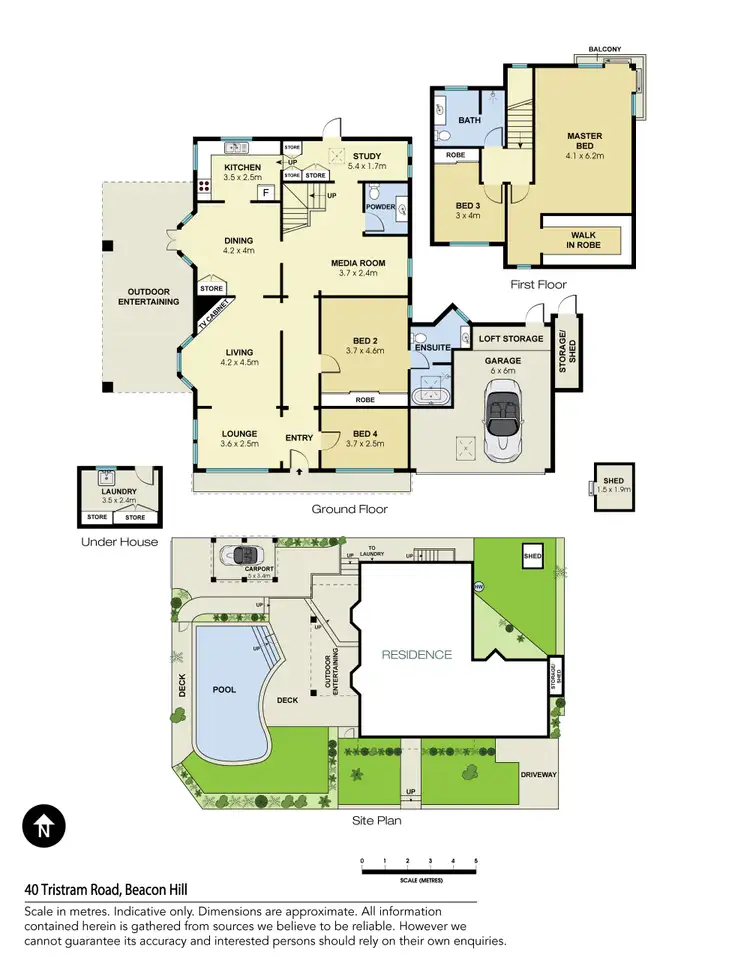 Floorplan of Homely house listing, 40 Tristram Road, Beacon Hill NSW 2100
