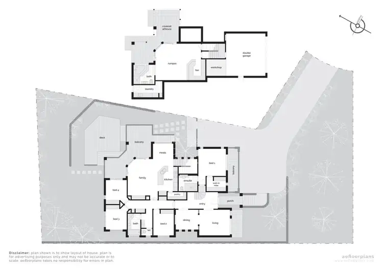 Floorplan of Homely house listing, 5 Grady Place, Jerrabomberra NSW 2619