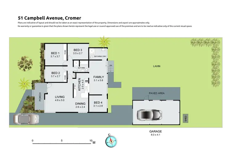 Floorplan of Homely house listing, 51 Campbell Avenue, Cromer NSW 2099