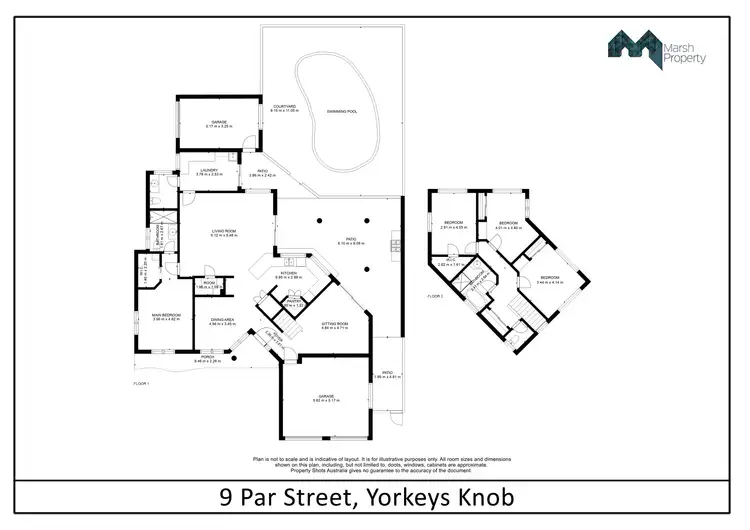 Floorplan of Homely house listing, 9 Par Street, Yorkeys Knob QLD 4878