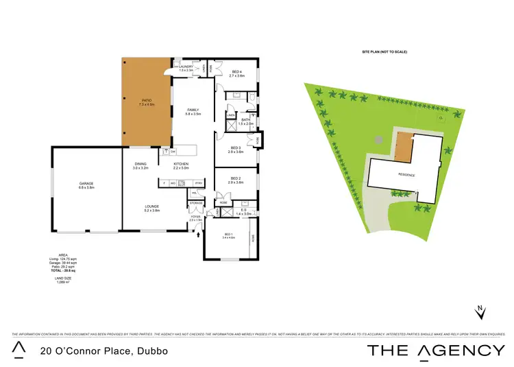 Floorplan of Homely house listing, 20 O'Connor Place, Dubbo NSW 2830