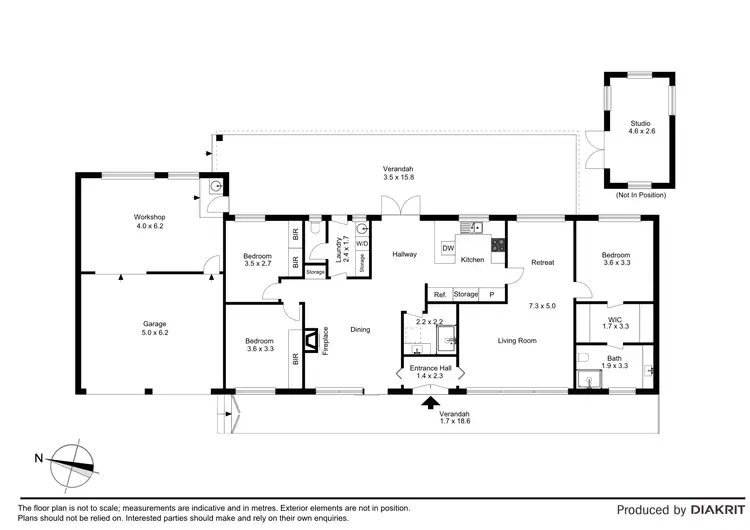 Floorplan of Homely house listing, 5 Vimy Street, Bittern VIC 3918