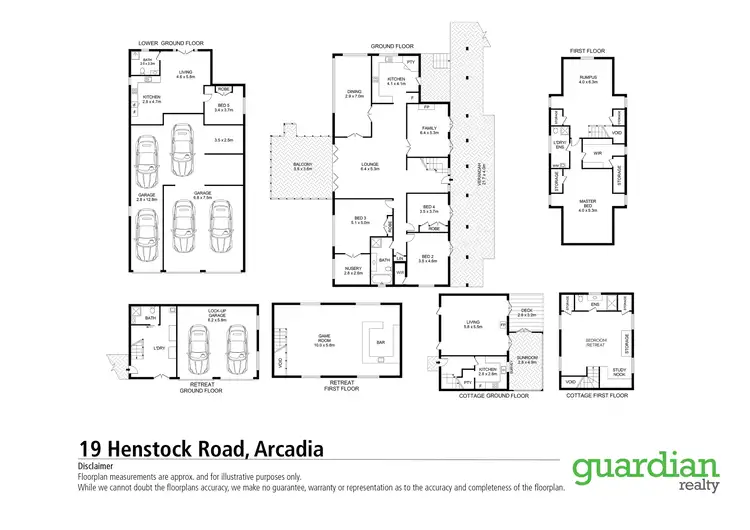 Floorplan of Homely house listing, 19 Henstock Road, Arcadia NSW 2159