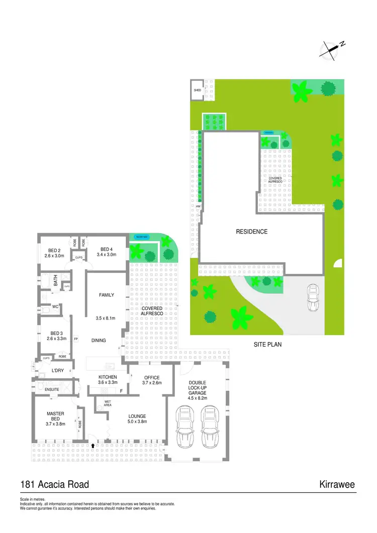 Floorplan of Homely house listing, 181 Acacia Road, Kirrawee NSW 2232