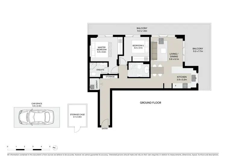 Floorplan of Homely apartment listing, 4/42C Kent Street, Epping NSW 2121