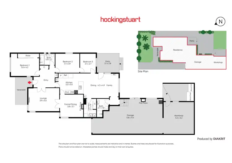 Floorplan of Homely house listing, 125 Bruce Street, Preston VIC 3072