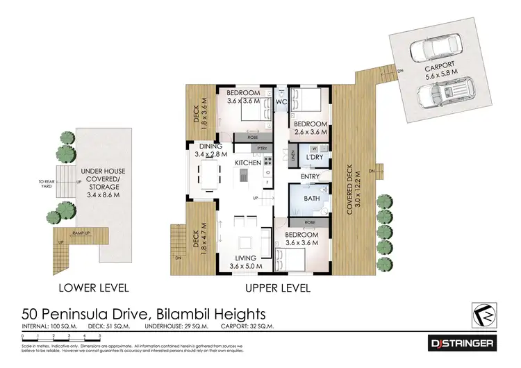 Floorplan of Homely house listing, 50 Peninsula Drive, Bilambil Heights NSW 2486