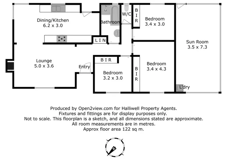 Floorplan of Homely house listing, 50 Chichester Drive, Devonport TAS 7310