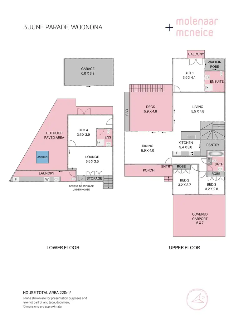 Floorplan of Homely house listing, 3 June Parade, Woonona NSW 2517