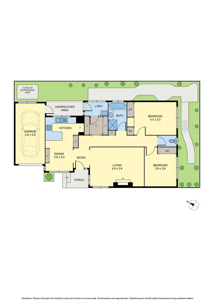 Floorplan of Homely apartment listing, 4/42 Richardson Street, Essendon VIC 3040