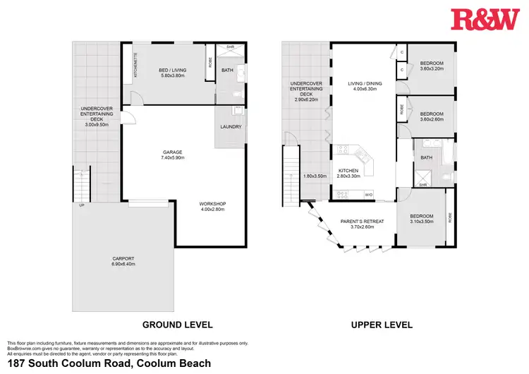 Floorplan of Homely house listing, 187 South Coolum Road, Coolum Beach QLD 4573
