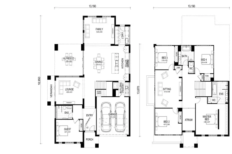 Floorplan of Homely house listing, 13 Noah Street, Box Hill NSW 2765