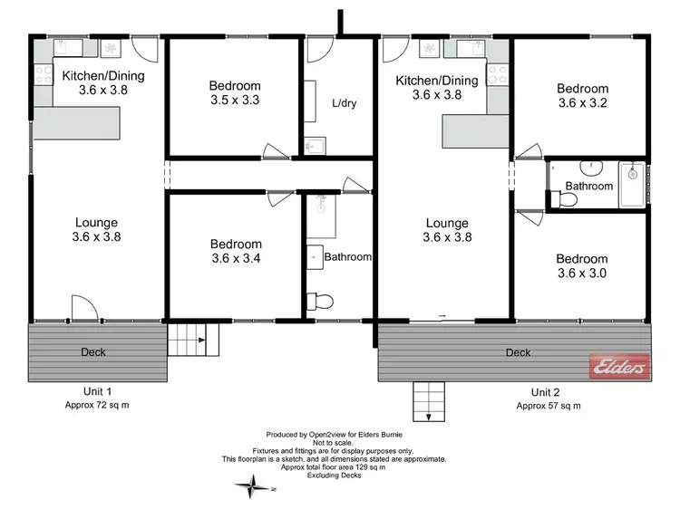 Floorplan of Homely block of units listing, 27793 Lyell Highway, Strahan TAS 7468