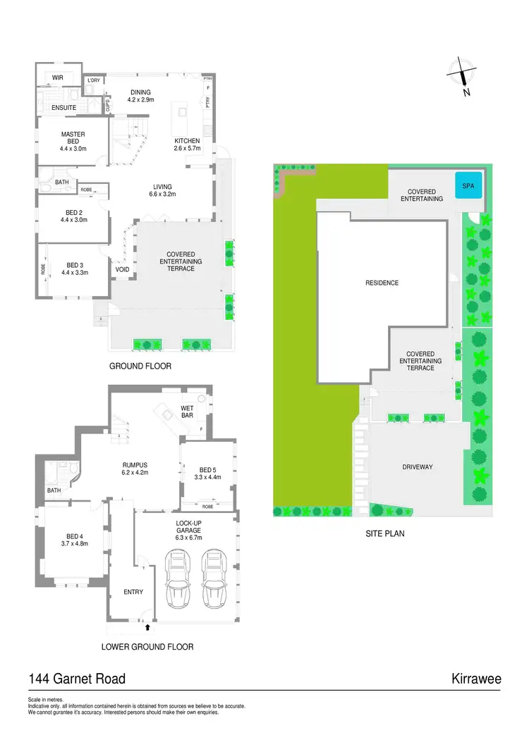 Floorplan of Homely house listing, 144 Garnet Road, Kirrawee NSW 2232