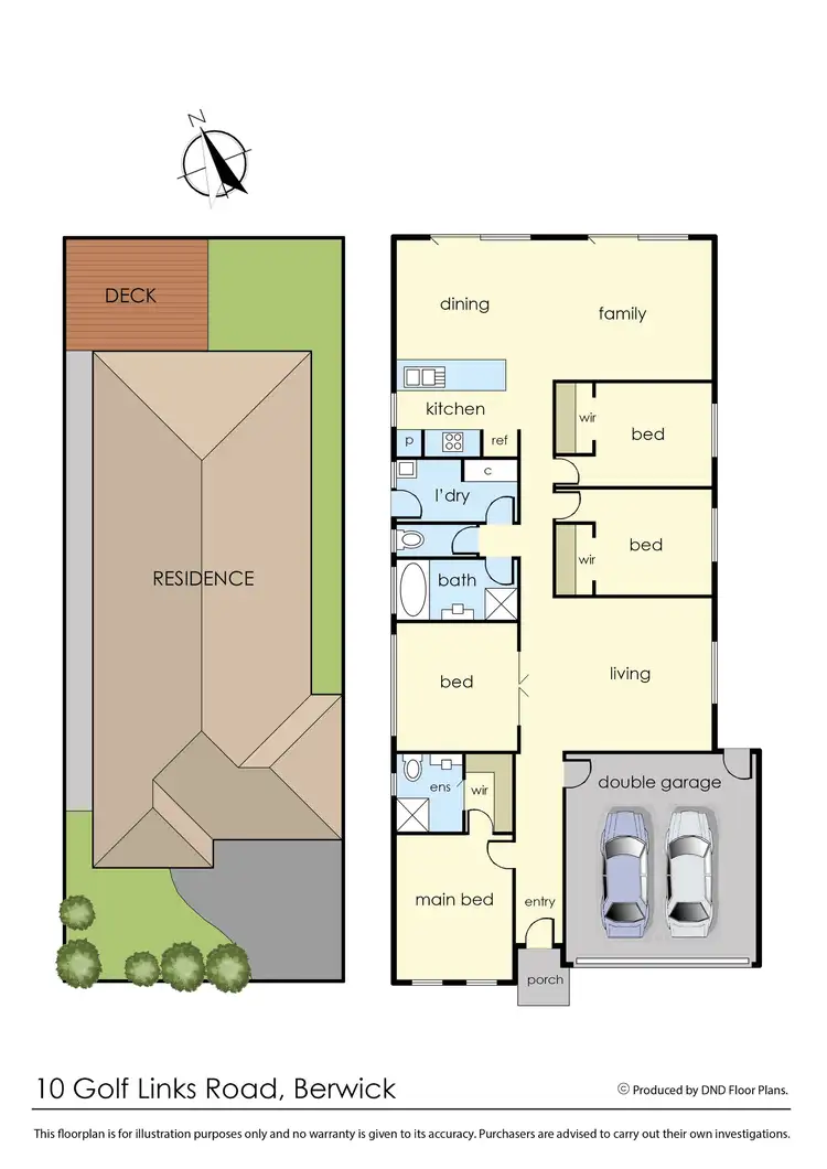 Floorplan of Homely house listing, 10 Golf Links Road, Berwick VIC 3806
