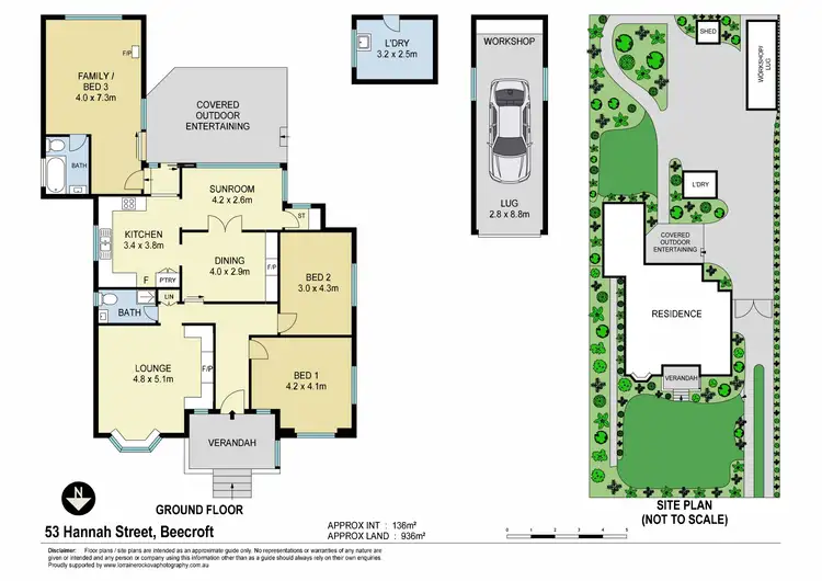 Floorplan of Homely house listing, 53 Hannah Street, Beecroft NSW 2119