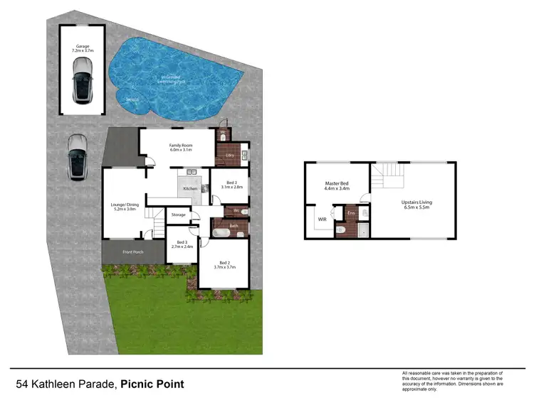 Floorplan of Homely house listing, 54 Kathleen Parade, Picnic Point NSW 2213