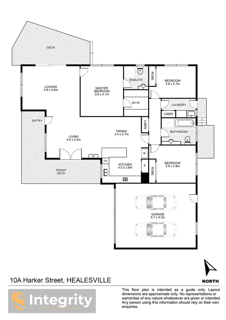 Floorplan of Homely house listing, 10A Harker Street, Healesville VIC 3777