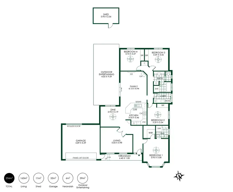 Floorplan of Homely house listing, 13 Emma Road, Nairne SA 5252