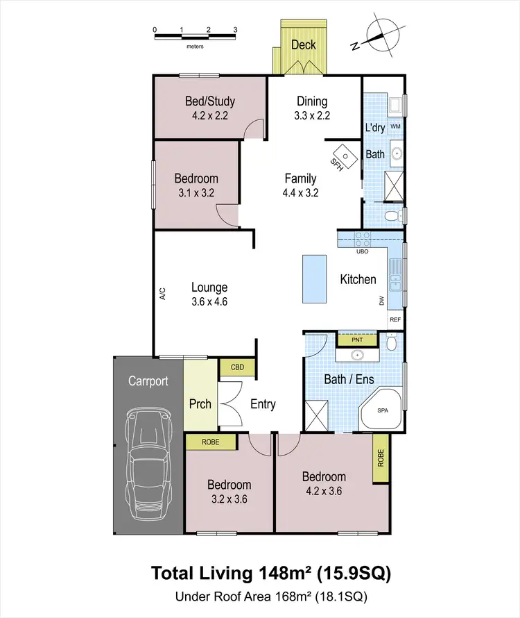 Floorplan of Homely house listing, 46 Kent Street, Warragul VIC 3820
