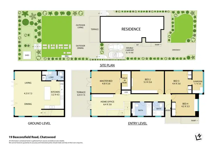 Floorplan of Homely house listing, 19 Beaconsfield Road, Chatswood NSW 2067
