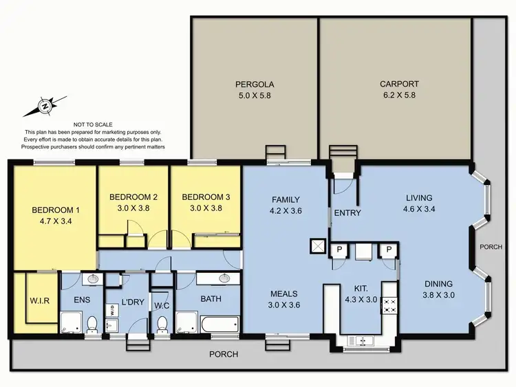 Floorplan of Homely house listing, 82 Landscape Drive, Mooroolbark VIC 3138