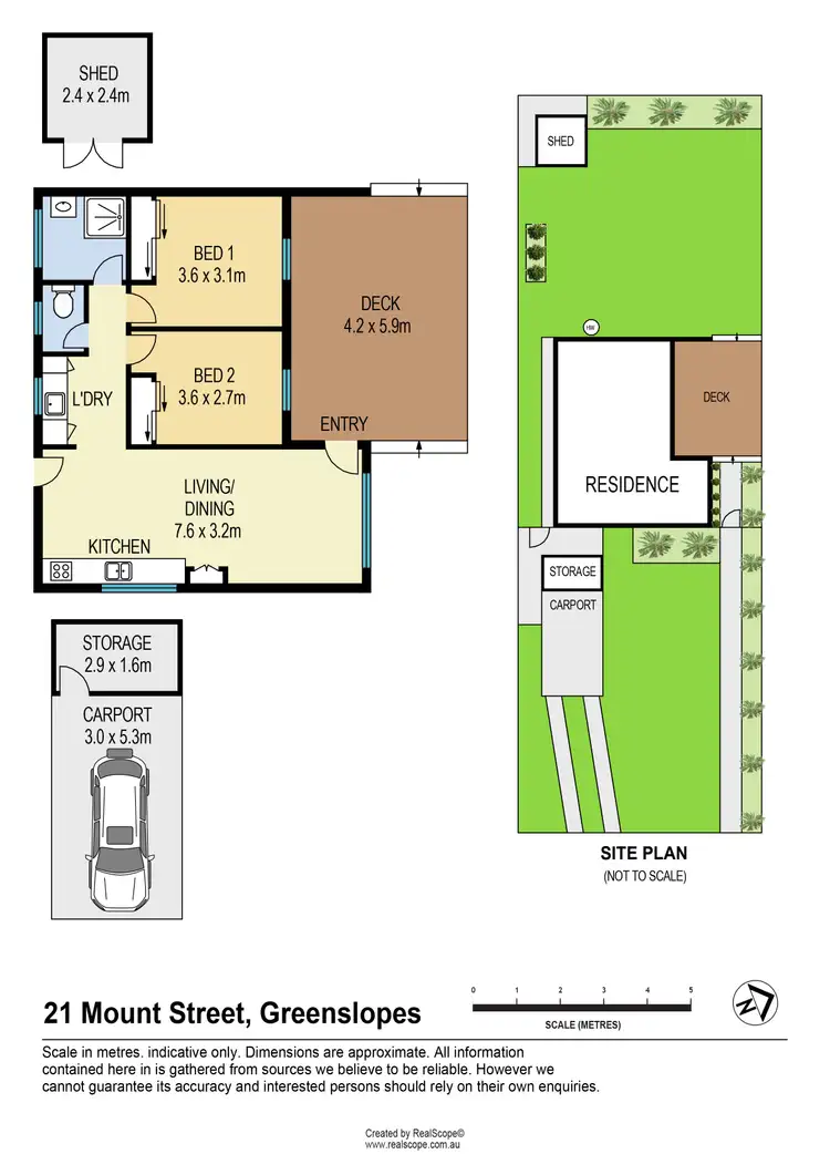 Floorplan of Homely house listing, 21 Mount Street, Greenslopes QLD 4120