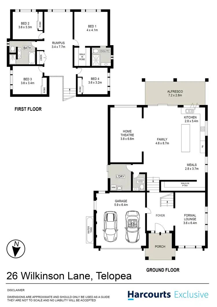 Floorplan of Homely house listing, 26 Wilkinson Lane, Telopea NSW 2117