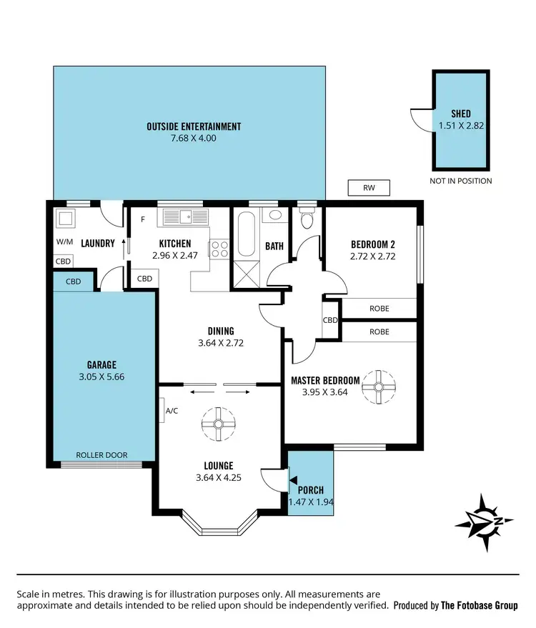 Floorplan of Homely unit listing, 11/75 Grant Road, Reynella SA 5161