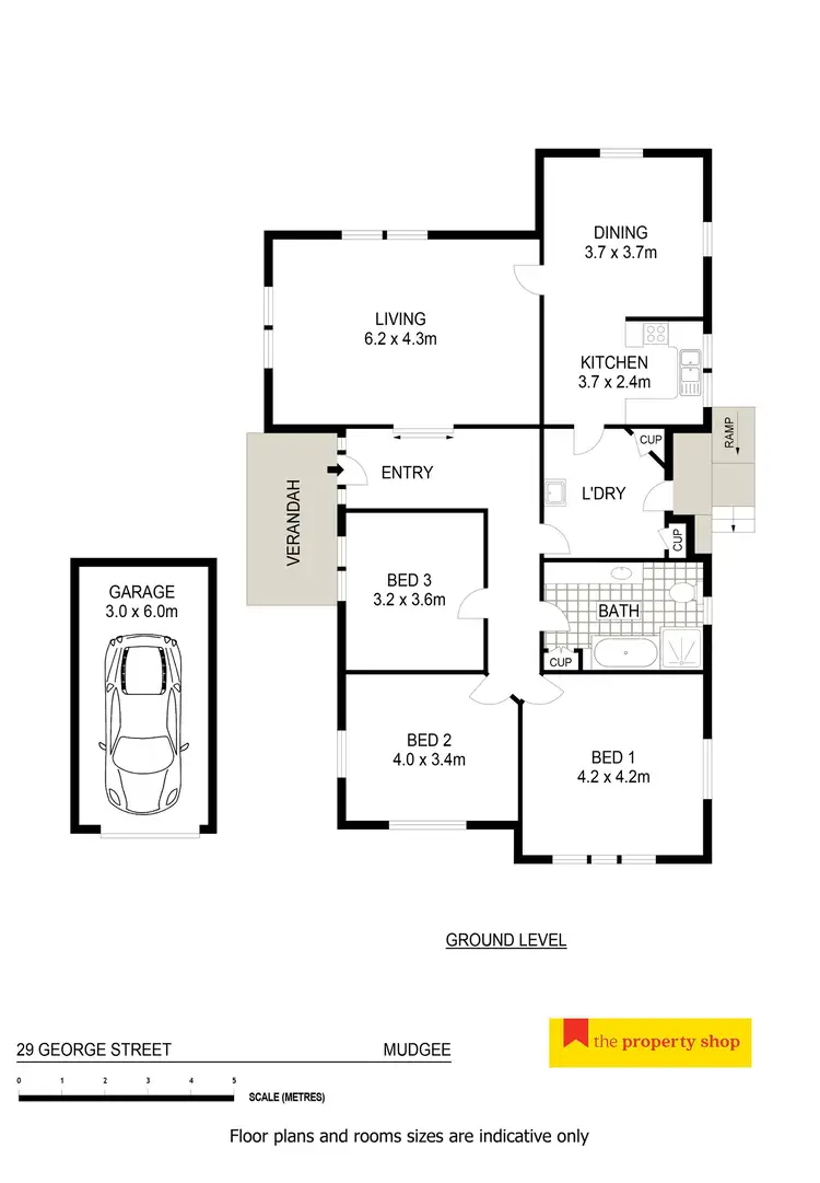 Floorplan of Homely house listing, 29 George Street, Mudgee NSW 2850