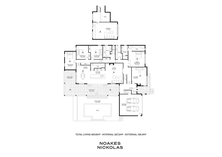 Floorplan of Homely house listing, 55 Gartrell Boulevard, Craigburn Farm SA 5051