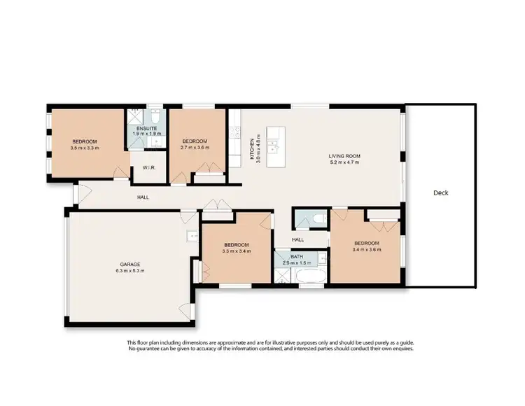Floorplan of Homely house listing, 8 Omeara Street, Wodonga VIC 3690