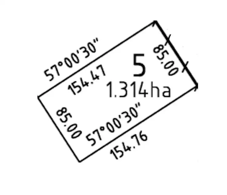 Floorplan of Homely land listing, Lot 5 Memorial Drive, Tungkillo SA 5236