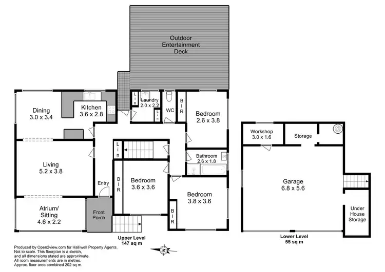 Floorplan of Homely house listing, 4 Sunnyside Court, Devonport TAS 7310
