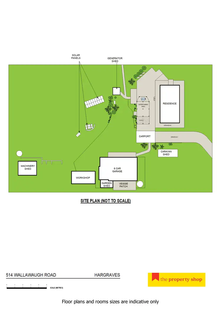Floorplan of Homely rural property listing, 514 Wallawaugh Road, Mudgee NSW 2850