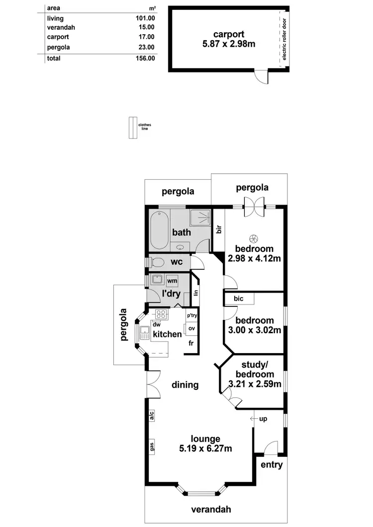 Floorplan of Homely house listing, 1/49 Phillis Street, Maylands SA 5069