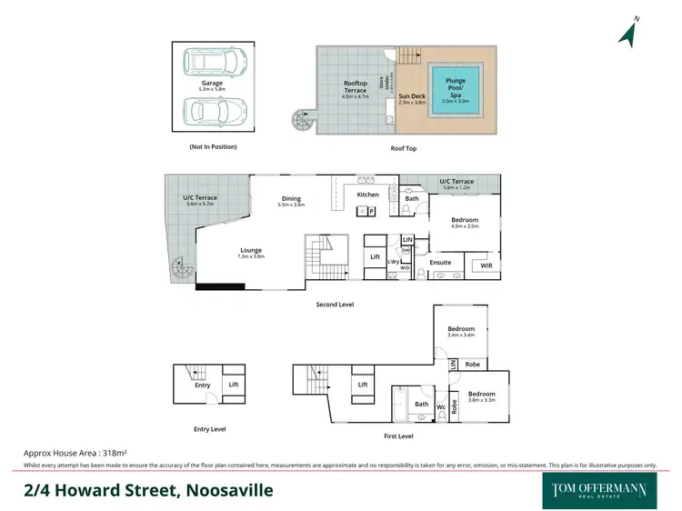 Floorplan of Homely unit listing, 2/4 Howard Street, Noosaville QLD 4566