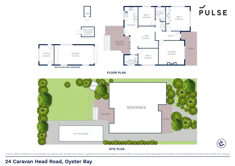 Floorplan of Homely house listing, 24 Caravan Head Road, Oyster Bay NSW 2225