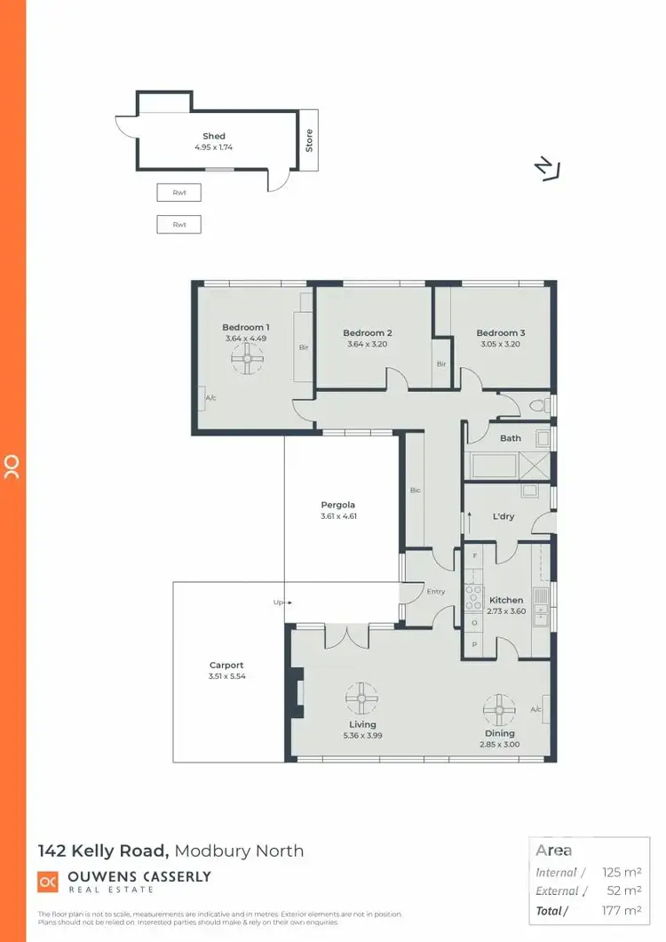 Floorplan of Homely house listing, 142 Kelly Road, Modbury North SA 5092