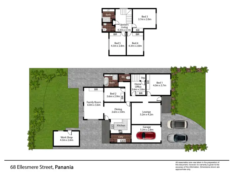 Floorplan of Homely house listing, 68 Ellesmere Street, Panania NSW 2213