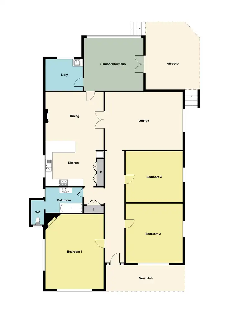 Floorplan of Homely house listing, 31 Logan Street, Maryborough VIC 3465