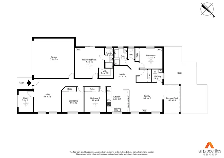 Floorplan of Homely house listing, 8 Hackney Street, Durack QLD 4077
