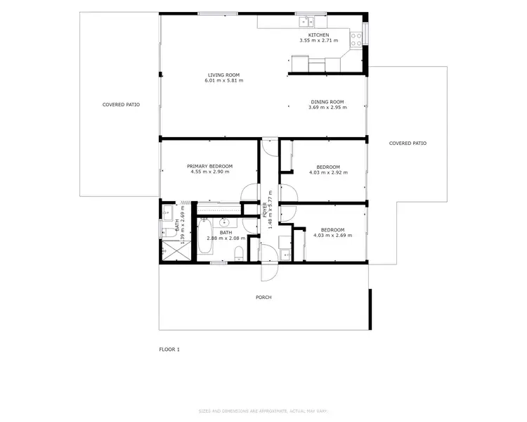 Floorplan of Homely house listing, 11 Cyprea Close, Trinity Beach QLD 4879