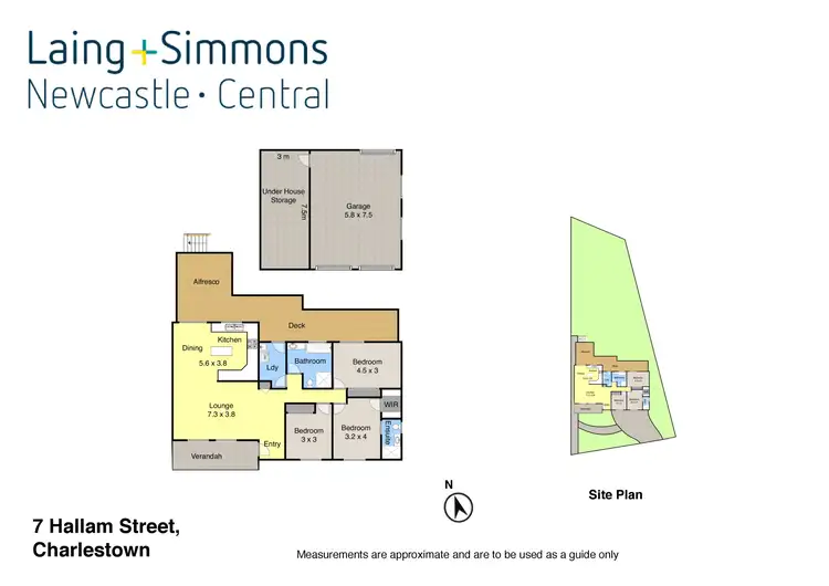Floorplan of Homely house listing, 7 Hallam Street, Charlestown NSW 2290