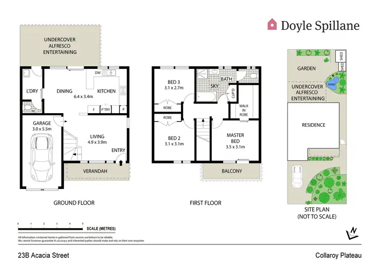 Floorplan of Homely house listing, 23B Acacia Street, Collaroy Plateau NSW 2097