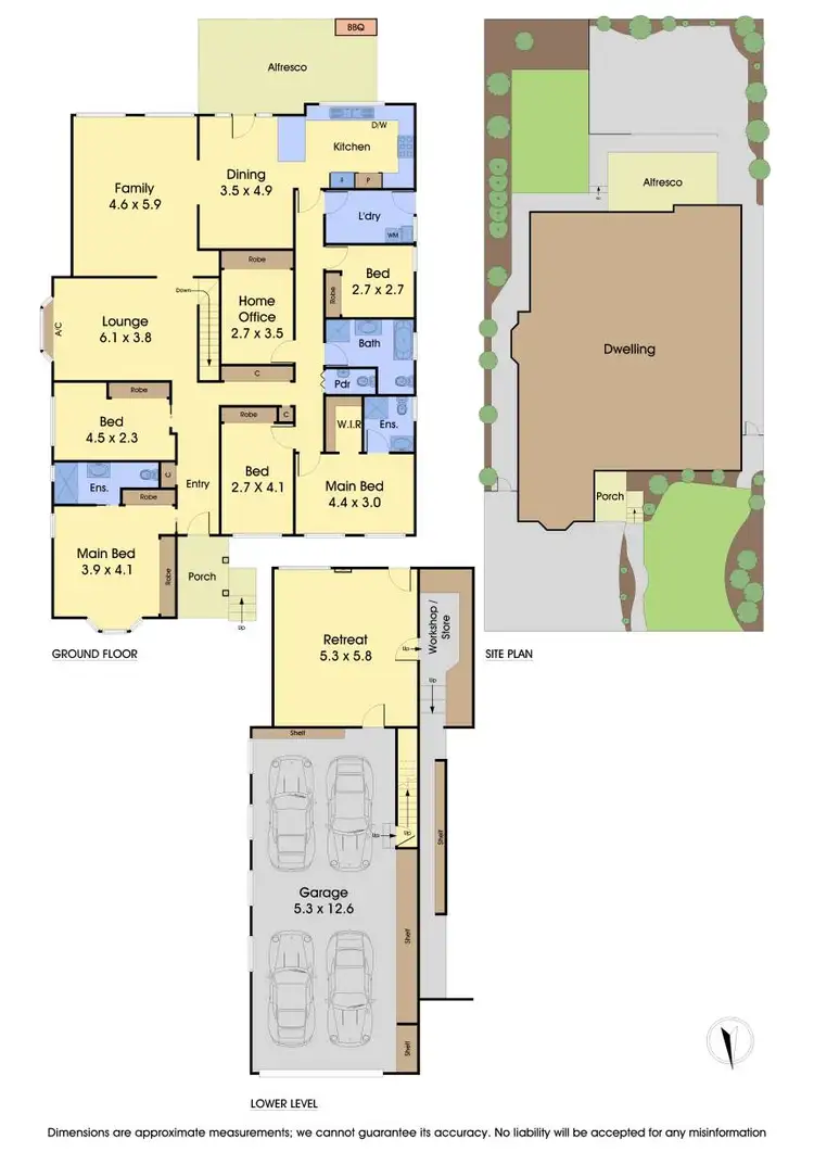 Floorplan of Homely house listing, 62 Warralong Avenue, Greensborough VIC 3088