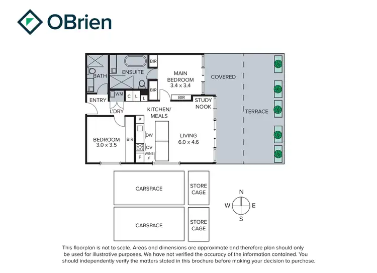 Floorplan of Homely apartment listing, 115/220 Bay Road, Sandringham VIC 3191